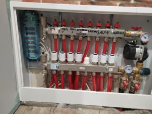 sterowanie ogrzewania podłogowego konin